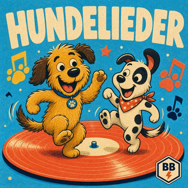 Cover der Playlist Hundelieder für Kinder - Hunde, Welpen & tierischer Spaß