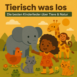 Cover der Playlist Tierisch was los! – Die besten Kinderlieder über Tiere & Natur