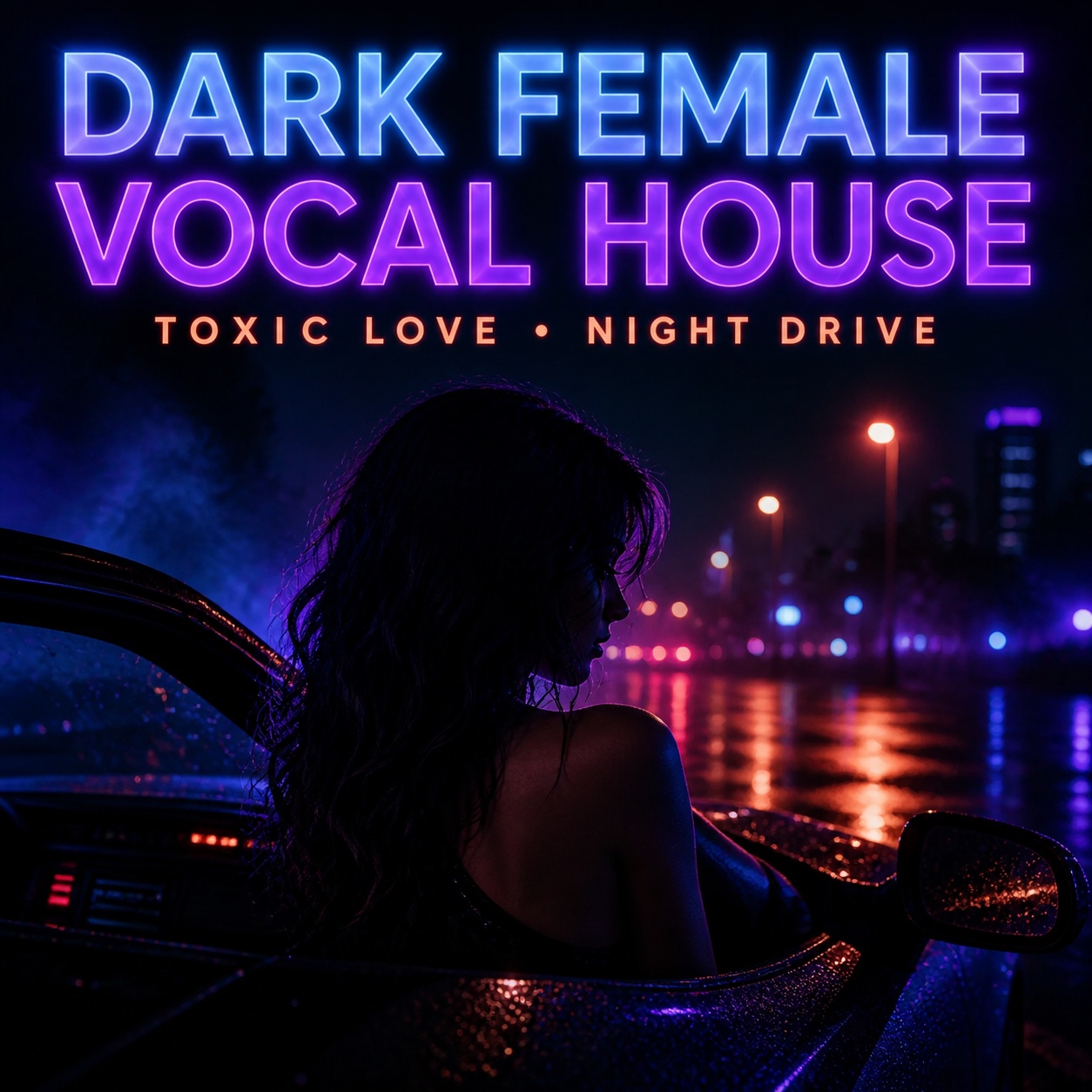 Cover der Playlist Dark Female Vocal House – Toxic Love & Night Drive