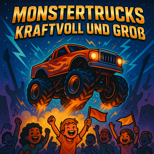 Cover von Monstertrucks, kraftvoll und groß - Remastered & Reloaded