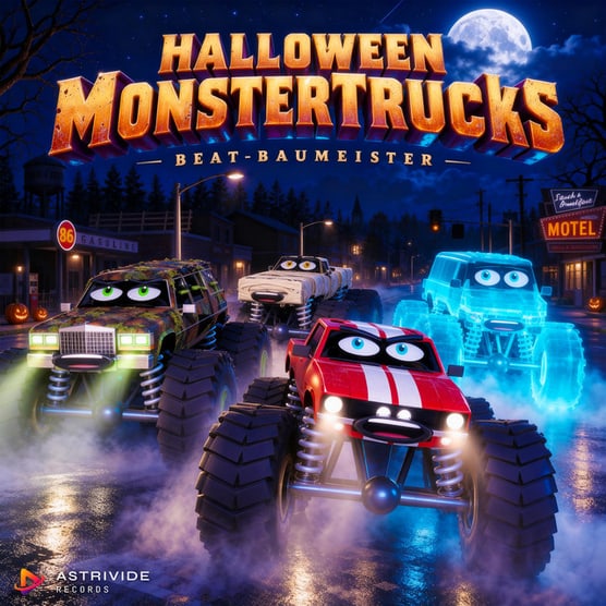 Cover von Halloween Monstertrucks
