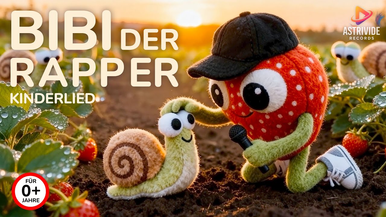 Vorschaubild: BIBI der Rapper 🍓 Lustiges Kinderlied | Offizielles Musikvideo für Kids